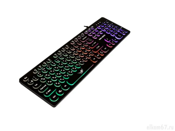 ���������� Dialog Gan-Kata KGK-16U BLACK - ������� � RGB-����������, USB, ������