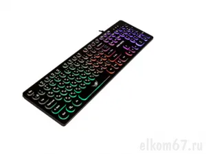 ���������� Dialog Gan-Kata KGK-16U BLACK - ������� � RGB-����������, USB, ������