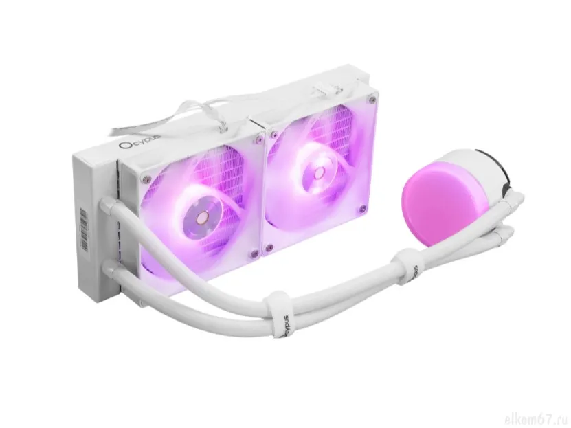 ������� ���������� Ocypus Delta L24 WH ARGB V2 ����� 280W/ All Intel/ AMD AM* / Screws