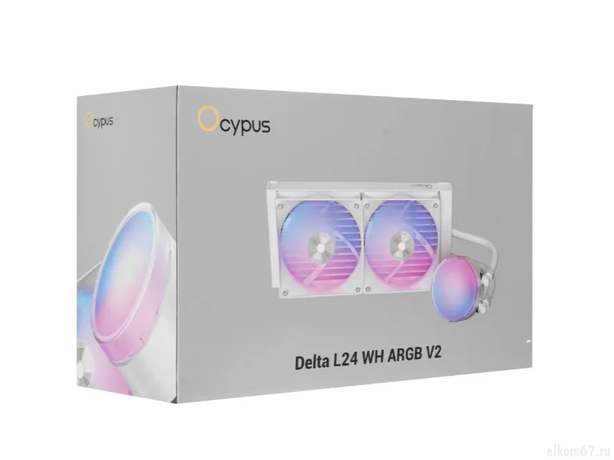 ������� ���������� Ocypus Delta L24 WH ARGB V2 ����� 280W/ All Intel/ AMD AM* / Screws