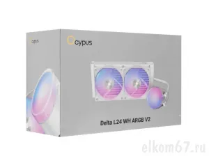 ������� ���������� Ocypus Delta L24 WH ARGB V2 ����� 280W/ All Intel/ AMD AM* / Screws
