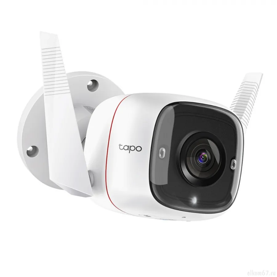 IP-камера TP-Link Tapo C310, 3 Мп, 2K (2304х1296 px), Wi-Fi, RJ45
