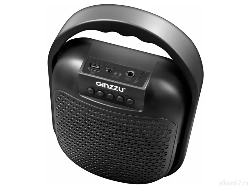   Ginzzu GM-913B, BT-, 16W/TWS/1500mAh/FM/USB/TF/RGB