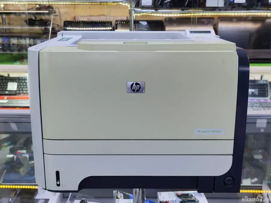 Принтер HP LaserJet P2055DN RJ-45, дуплекс, CE505A (2300 стр.)
