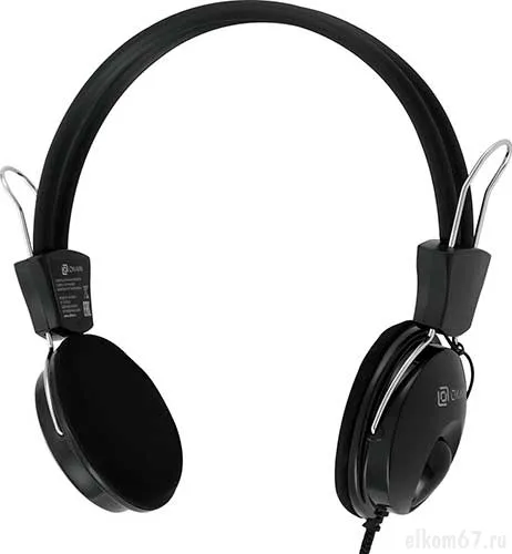 Наушники с микрофоном Oklick HS-M200, 1.8м., накладные, оголовье