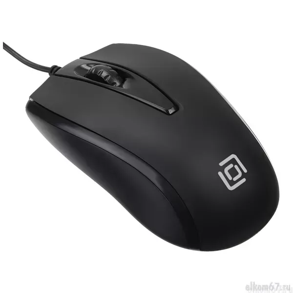 Мышь Oklick 325M черный (1000dpi) USB