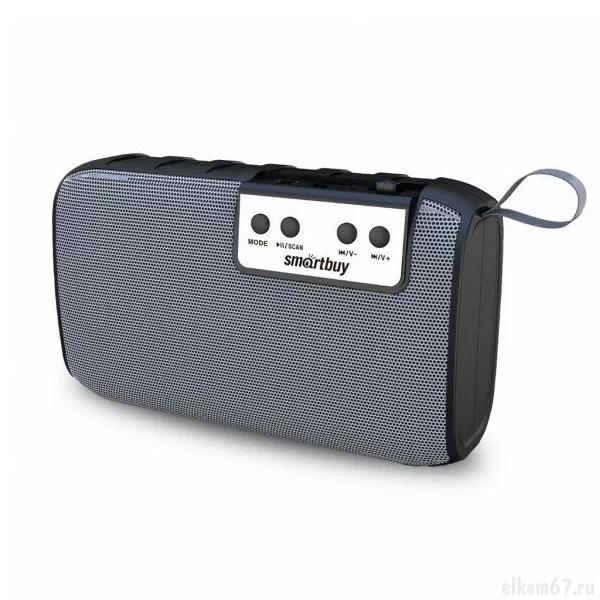 Портативная акустика SMARTBUY SBS-5050 YOGA, 5Вт., Bluetooth, FM, AUX, microSD/USB